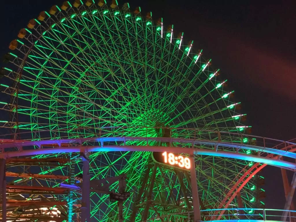 CLOCK FERRIS WHEEL Yokohama in 1 day 