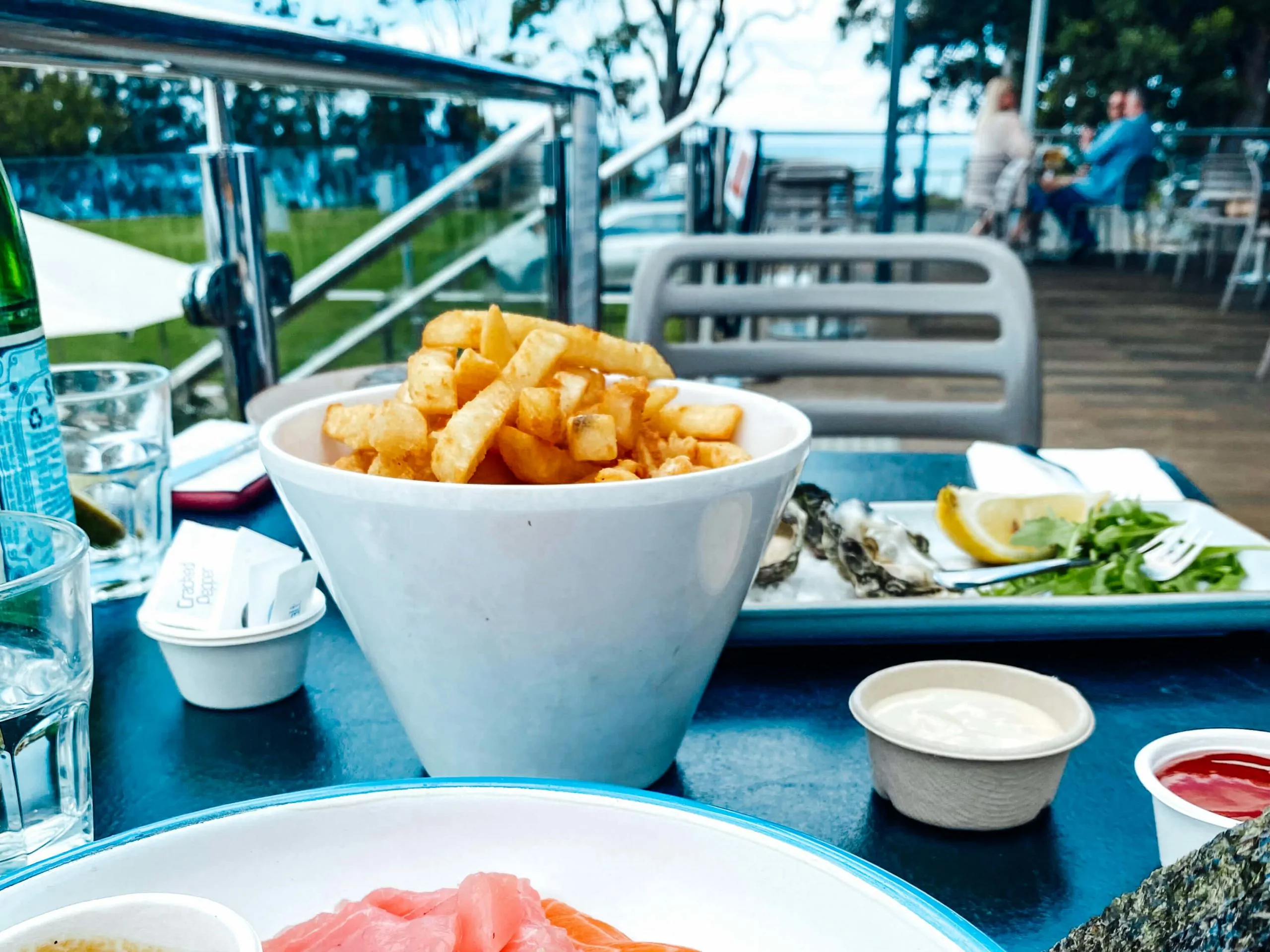 lunch at the husky pub