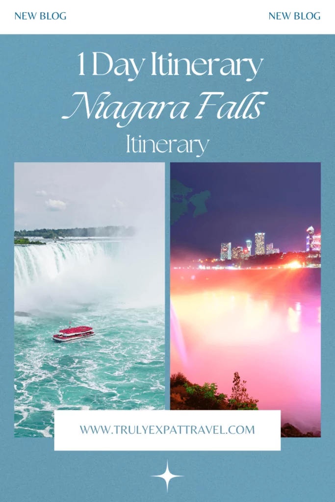 Niagara Falls one day Itinerary