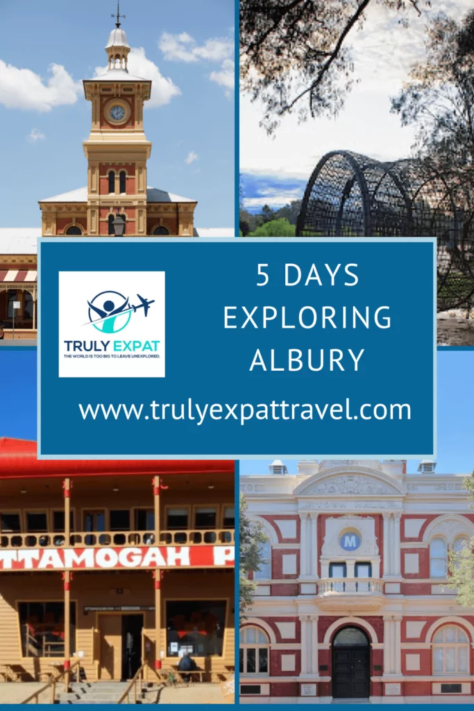 Albury itinerary