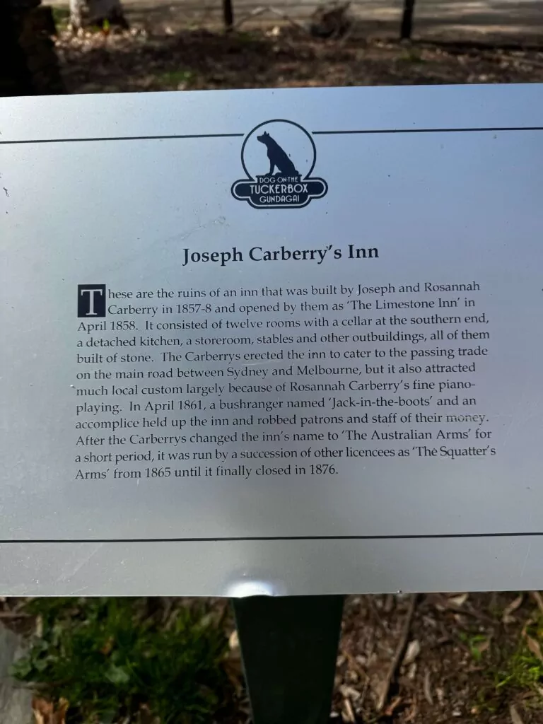 Joseph carberry Inn Gundagai