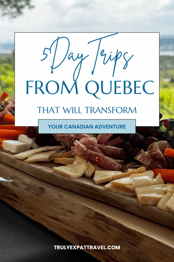 day trips from Quebec city