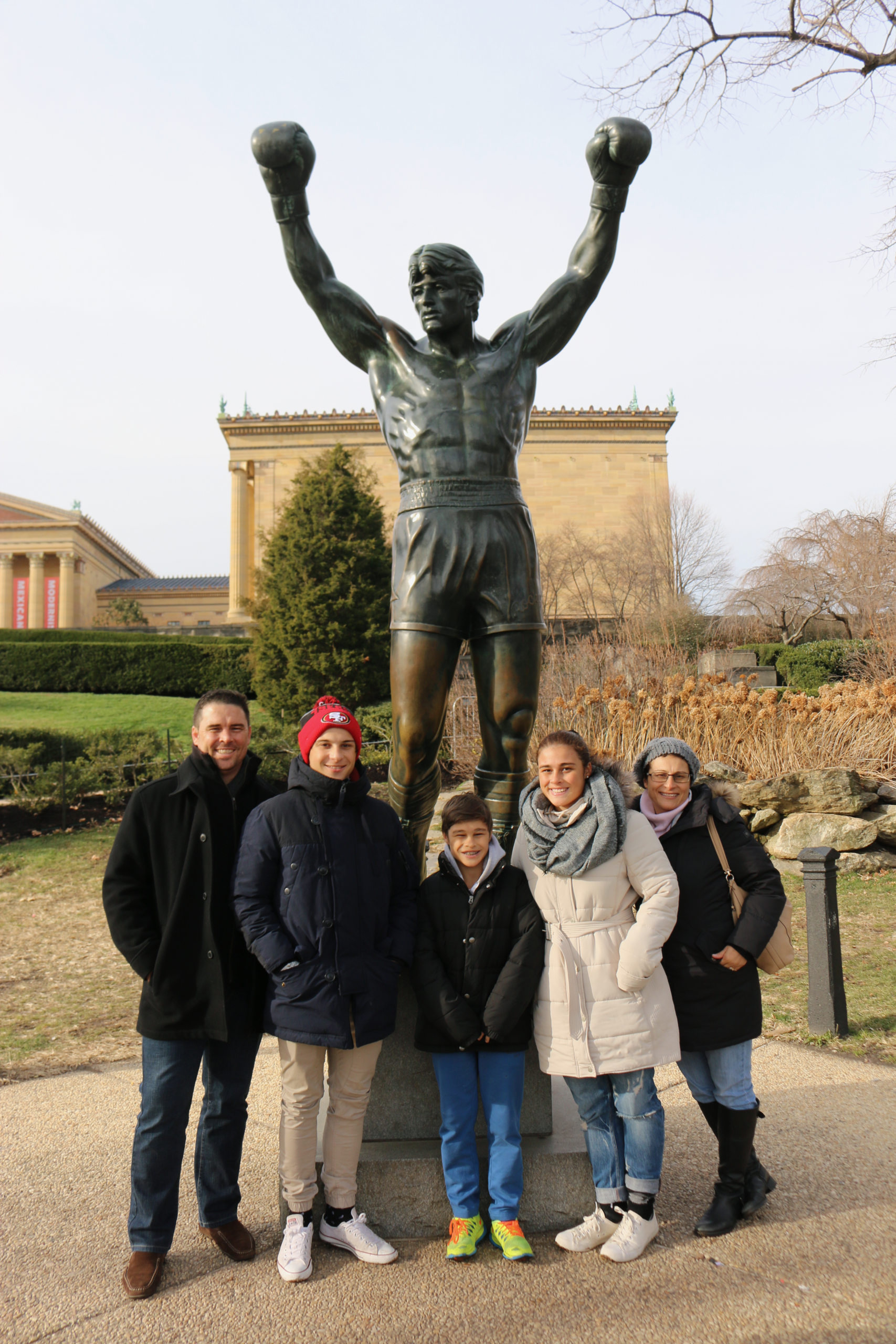 Rocky statue. Philadelphia