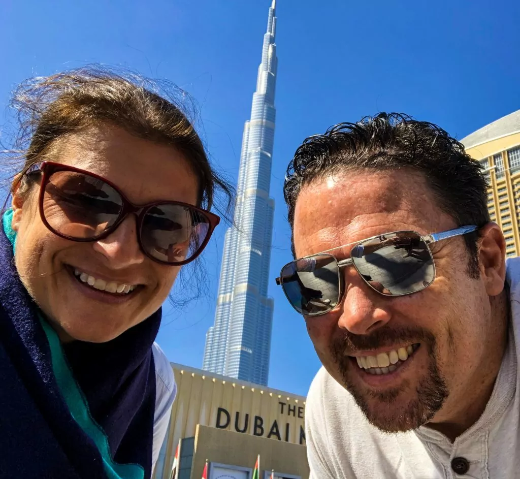 View from the Dubai Mall