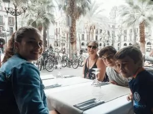 vacation in Barcelona