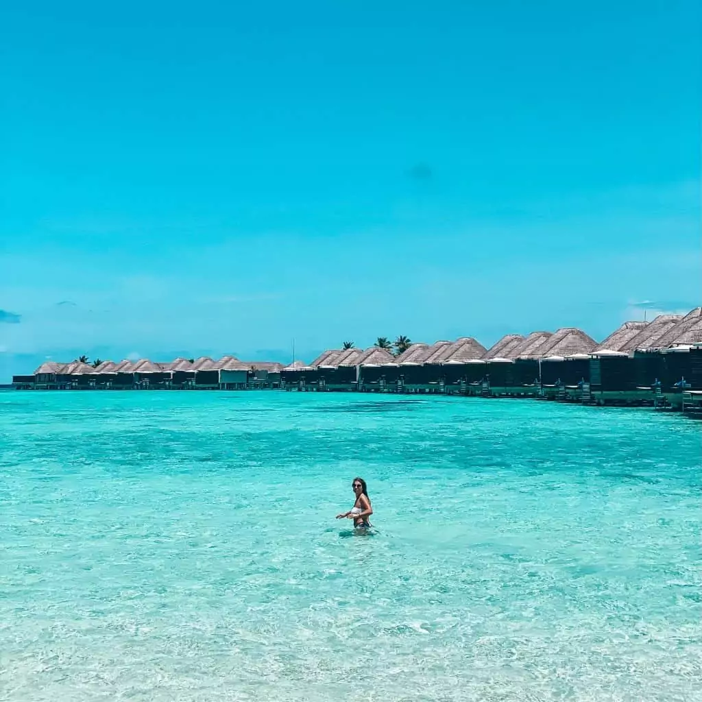 Maldives water