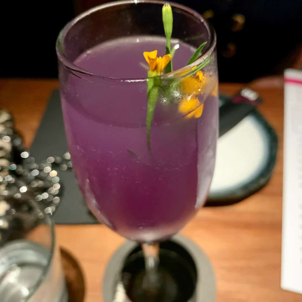 Seatbelt & Sake cocktail