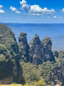 The three sisters The blue mountains