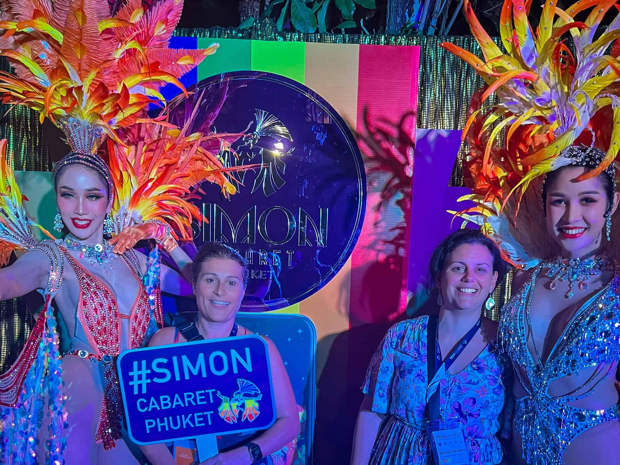 Phuket at night - Simon cabaret show