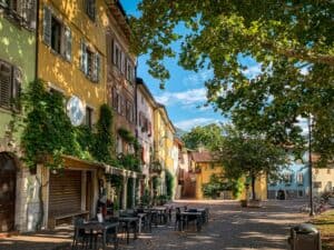 Trento in the shade