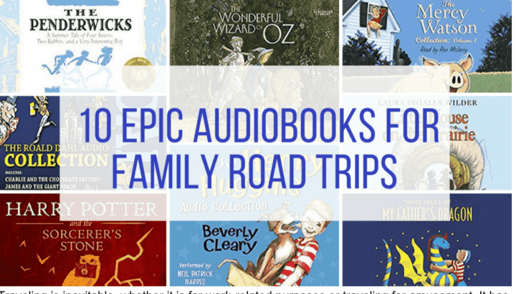 Audio books for road trips