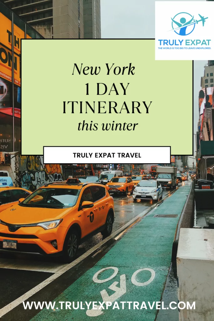 New York 1 day Itinerary