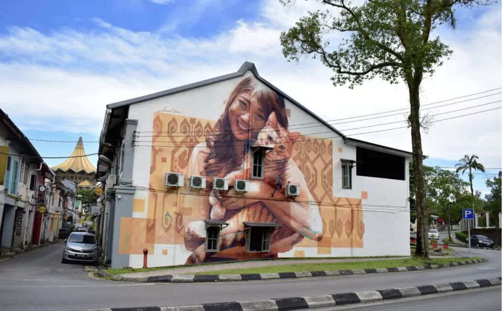 Street art in Kuching