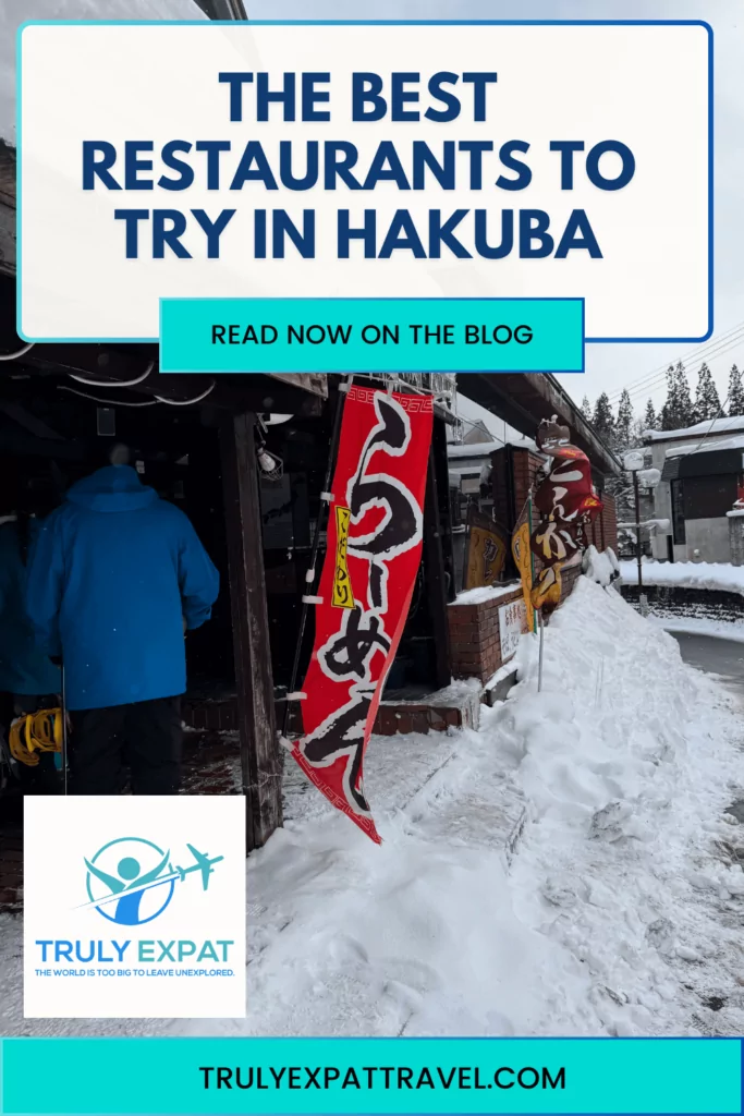 The best restaurants to try in Hakuba