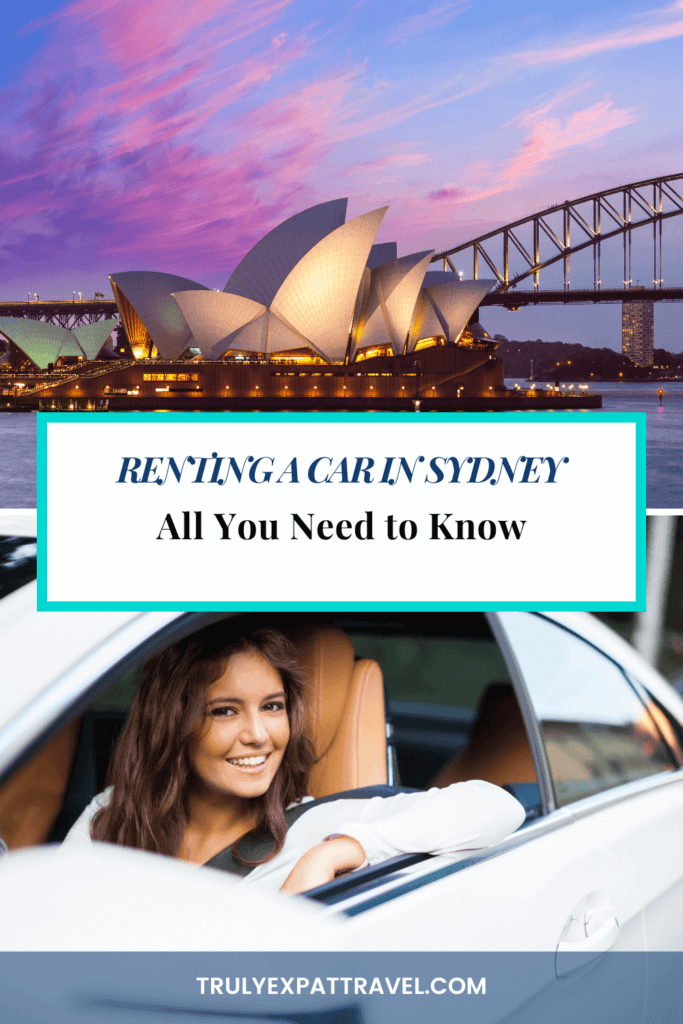 renting a car in Sydney Australia