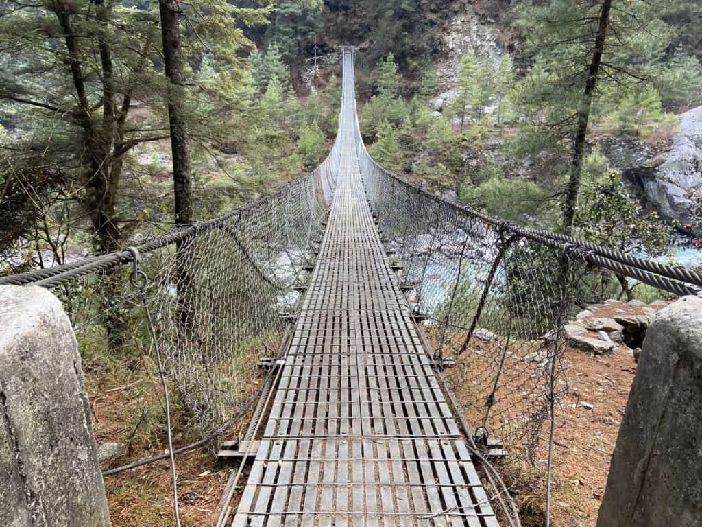 On the way to Mount Everest Base Camp