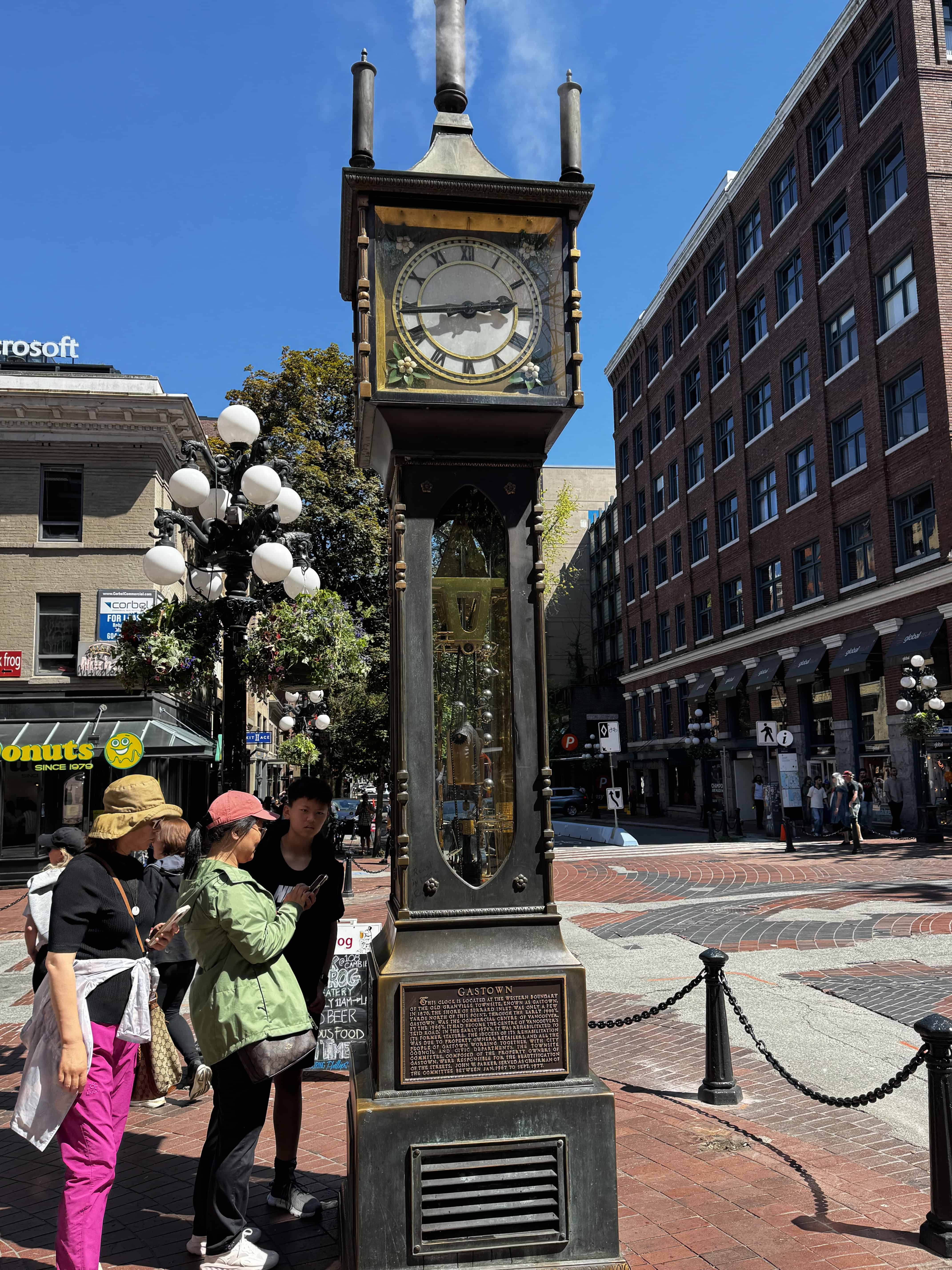 Gastown clock