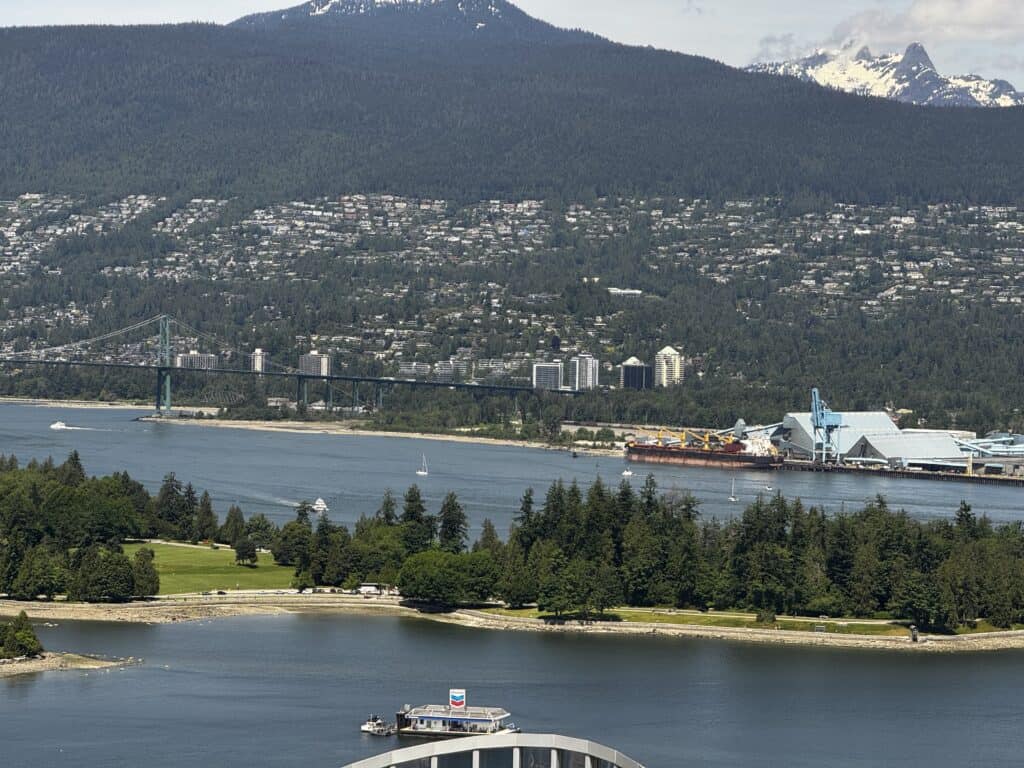 View from Canada Place