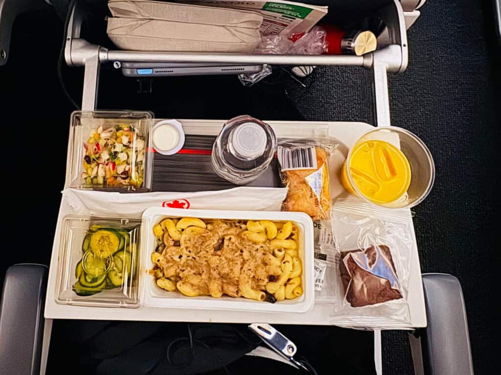 Air Canada food