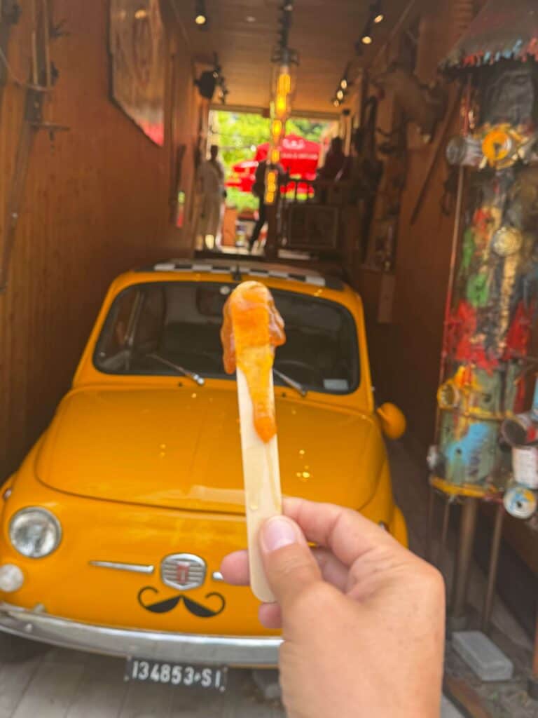 taffy, quebec food, quebec city, food tour