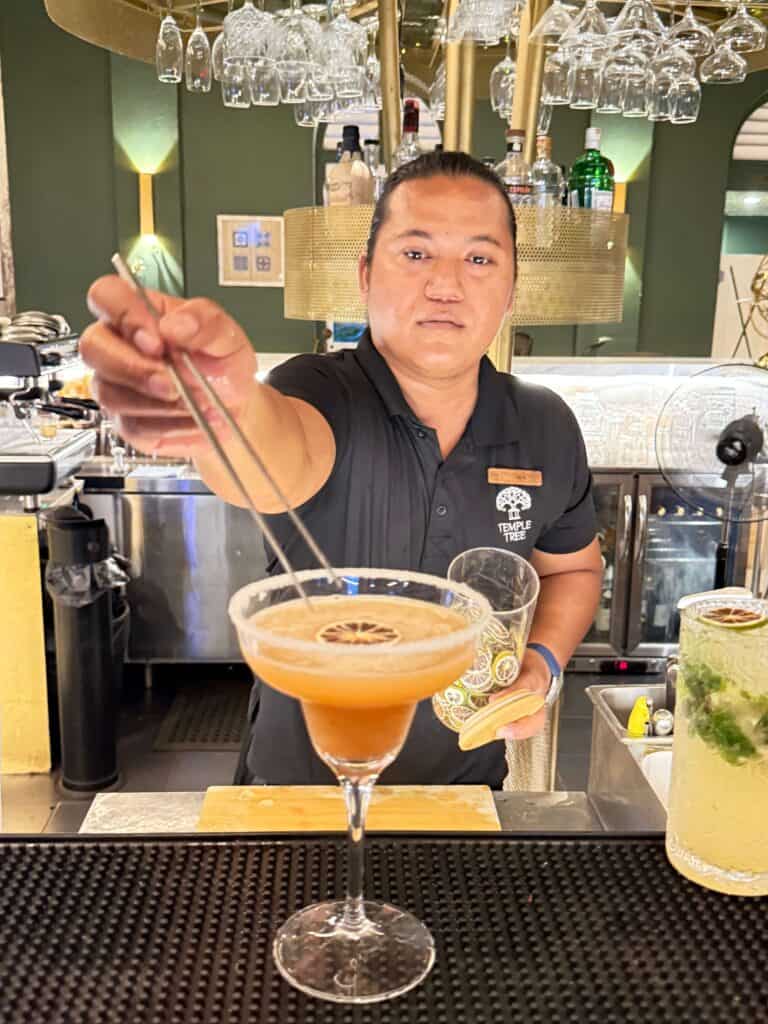 signature magarita at Paloh, Temple tree resort, langkawi