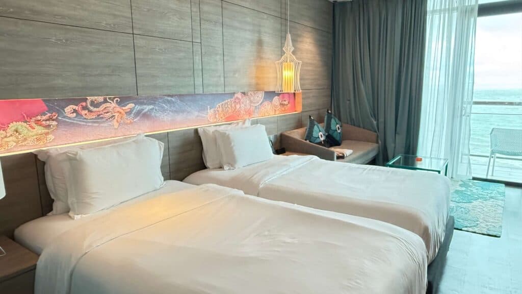 angsana teluk bahang, penang hotel, teluk bahang, bedroom views, sea view