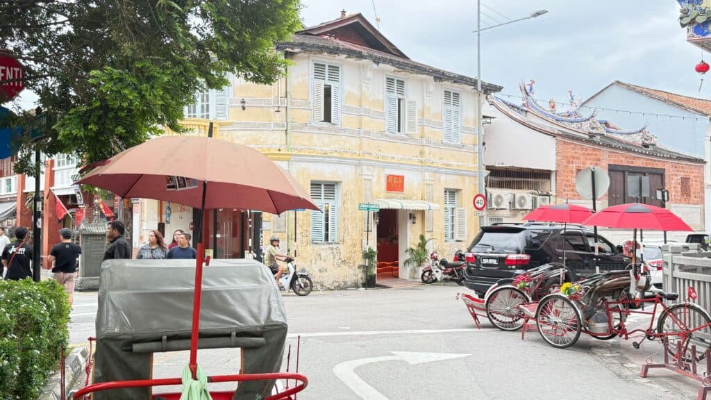 Penang, art st, murals, UNESCO heritage site