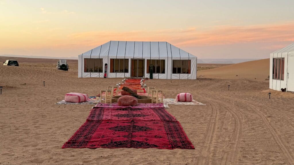 arawan luxury desert camping, morocco, sahara desert, 