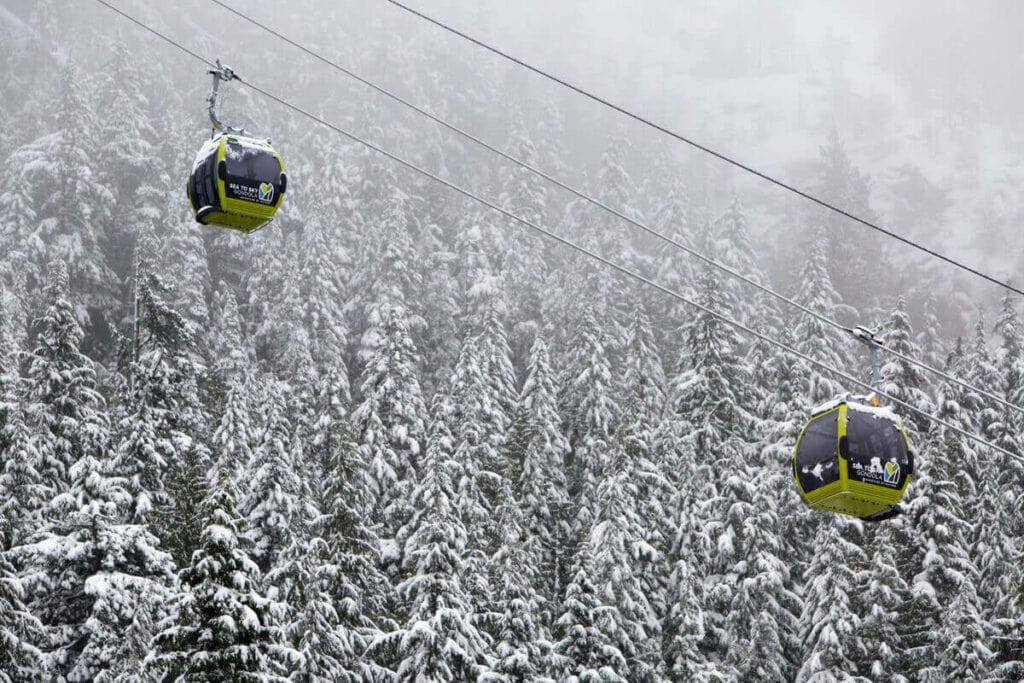 sea to sky, vancouver in winter, shannon falls