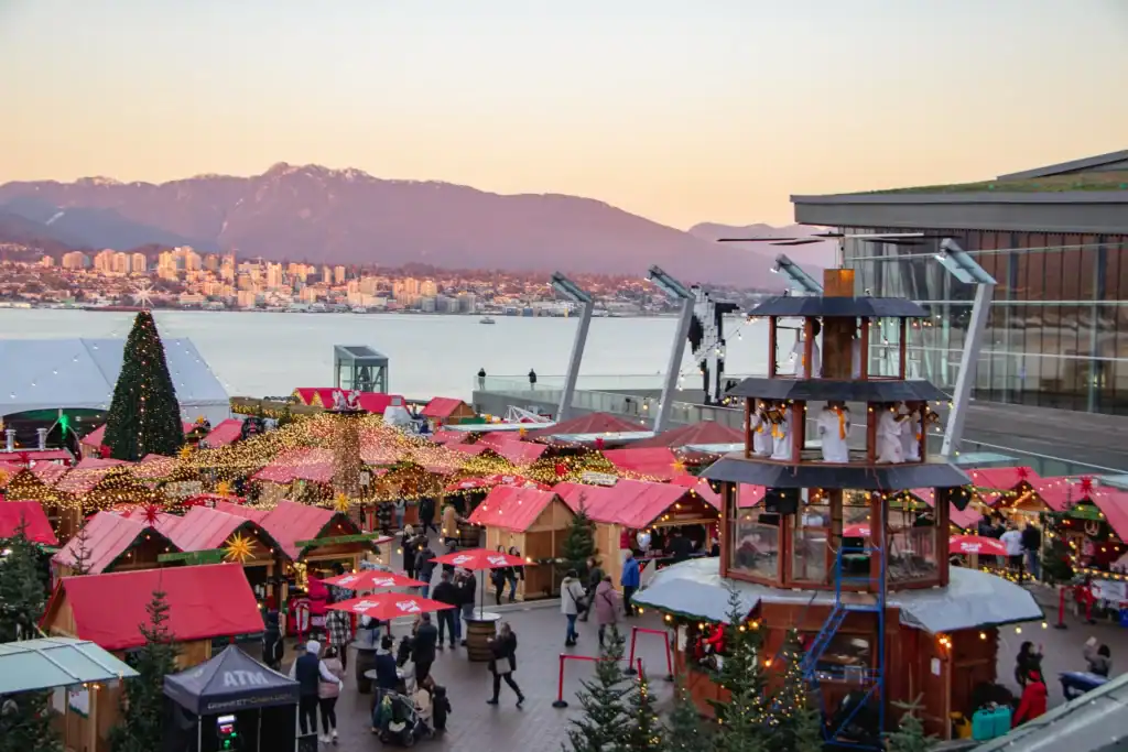 vancouver christmas, winter in vancouver