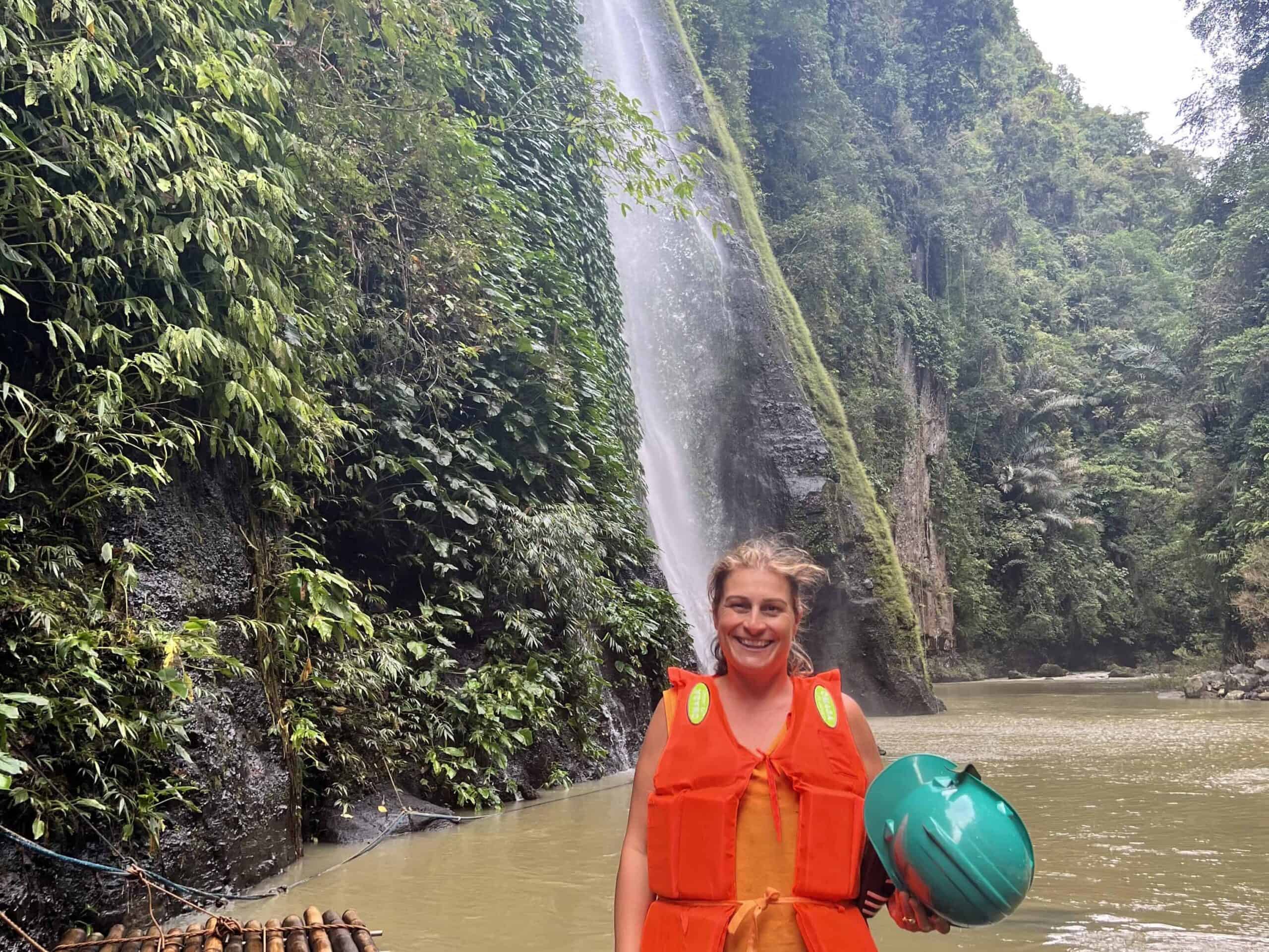taal volcano, Philippines, waterfall, solo female, female travel, solo traveller