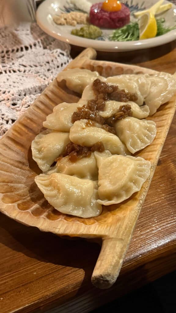 polish dumplings, krakow food, stuffed dumplings, pierogi