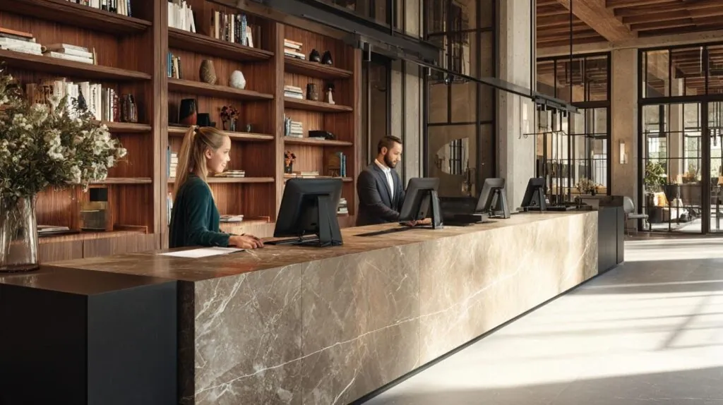 hotel front desk