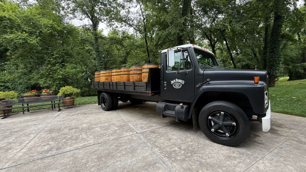 jack daniels pick up truck