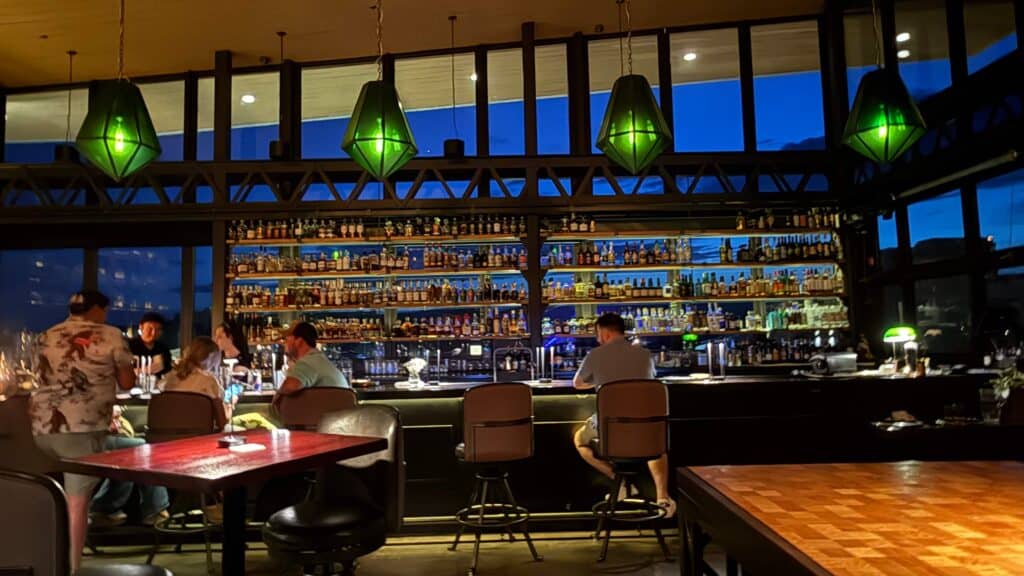 the whiskey thief bar in the edwin hotel Chattanooga