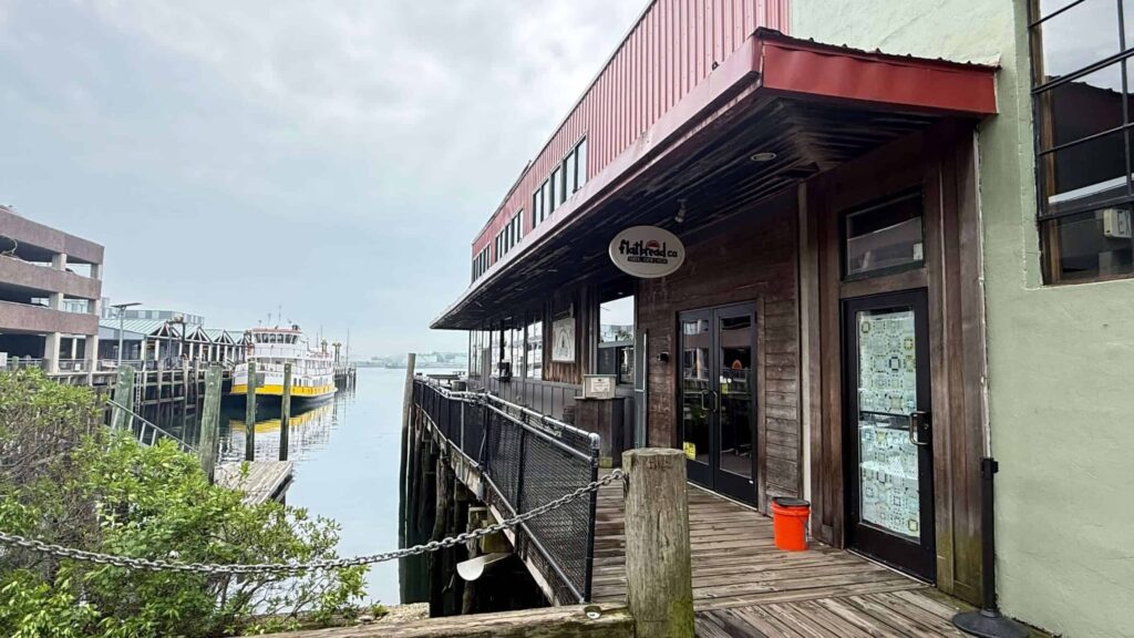 Portland Maine, dock on portland